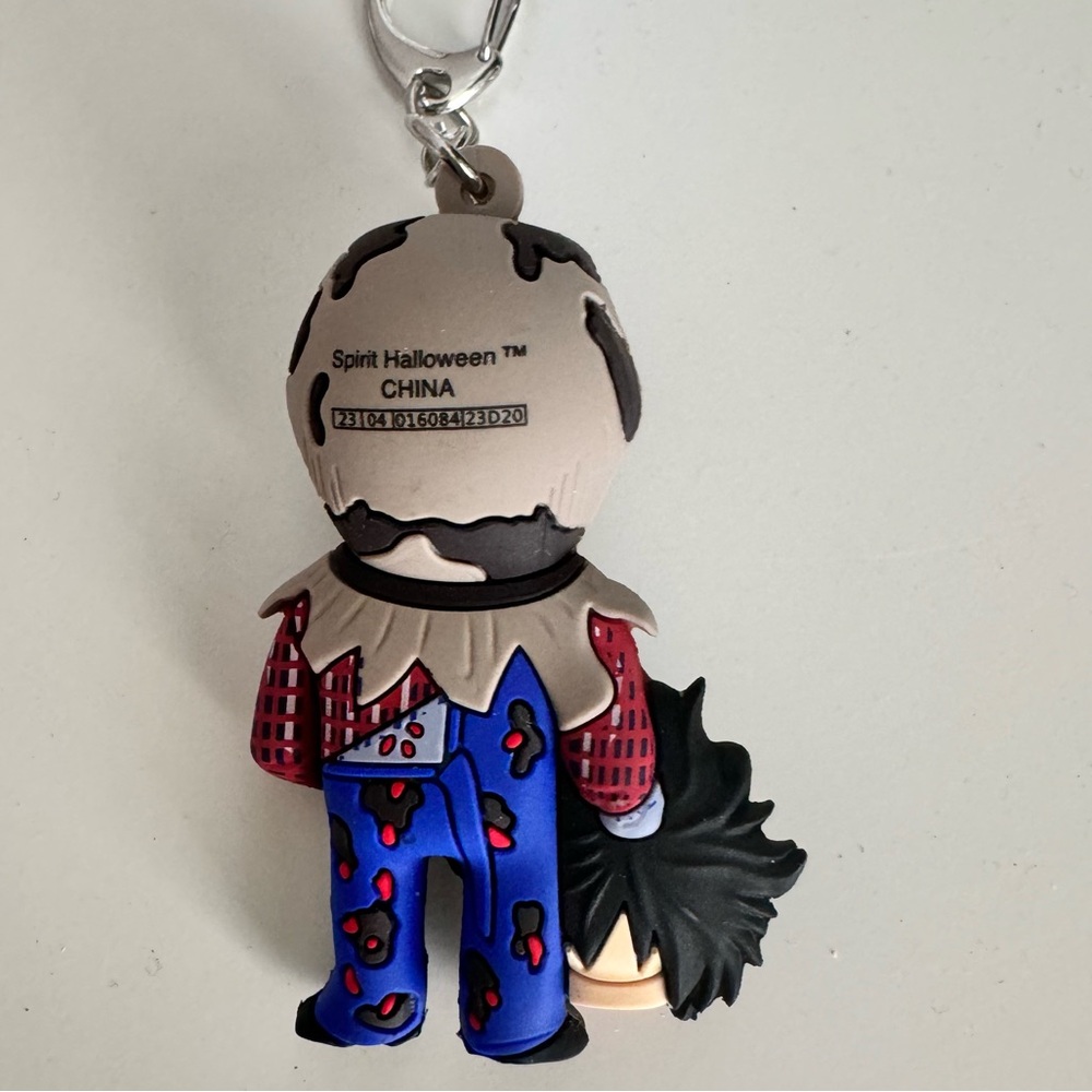 Barnyard Butcher with Head Character Bag Clip / Keychain by Spirit Halloween - Picture 3 of 6
